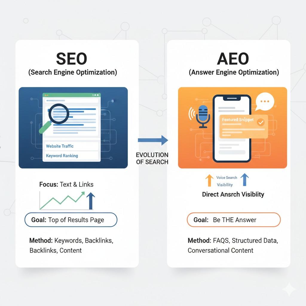 AEO vs SEO: What's the Real Difference?
