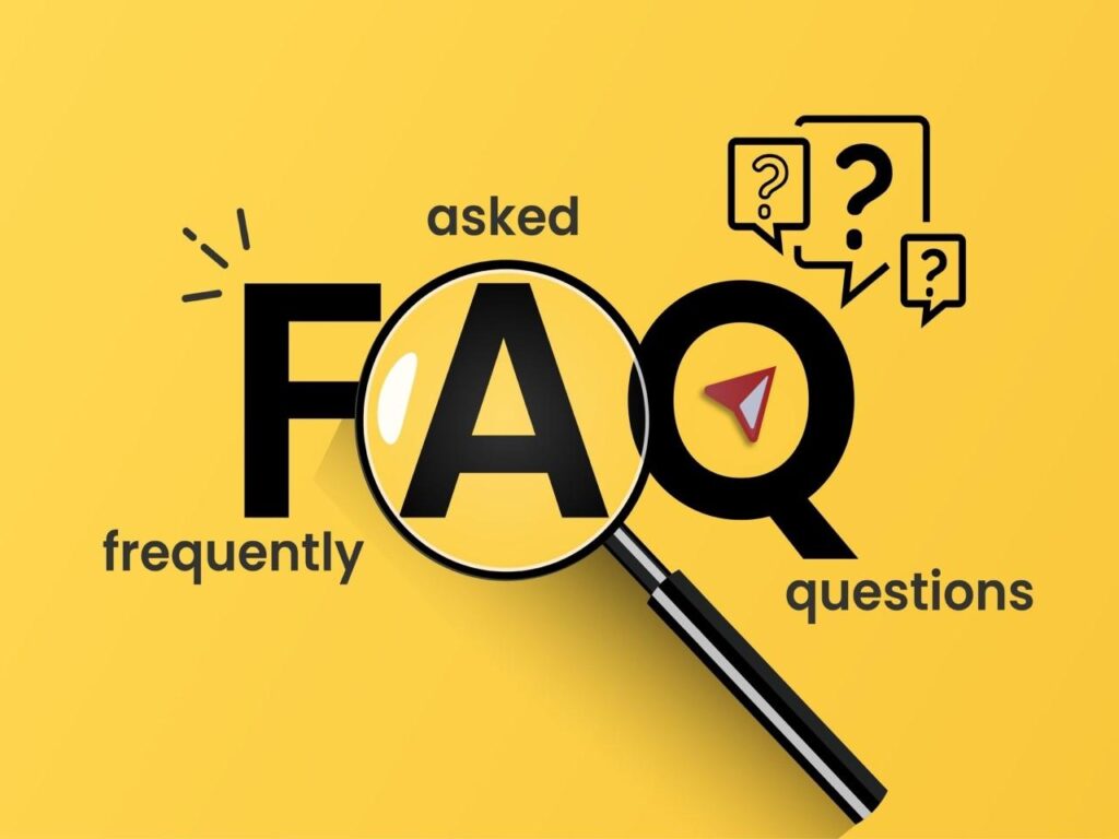 Business website answering customer questions and objections
